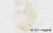 Shaded Relief 3D Map of IX-2 Rewa(Illiwa)/U.E, lighten