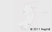 Silver Style 3D Map of IX-2 Rewa(Illiwa)/U.E, single color outside
