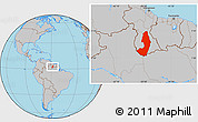 Gray Location Map of IX-2 Rewa(Illiwa)/U.E