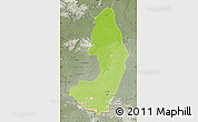 Physical Map of IX-2 Rewa(Illiwa)/U.E, semi-desaturated