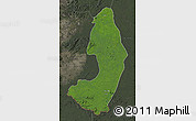 Satellite Map of IX-2 Rewa(Illiwa)/U.E, darken, semi-desaturated
