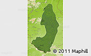 Satellite Map of IX-2 Rewa(Illiwa)/U.E, physical outside