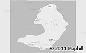 Gray Panoramic Map of IX-2 Rewa(Illiwa)/U.E, single color outside