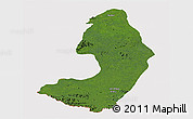 Satellite Panoramic Map of IX-2 Rewa(Illiwa)/U.E, cropped outside