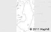 Blank Simple Map of IX-2 Rewa(Illiwa)/U.E