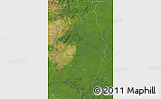 Satellite Map of Upper Takutu/u.Essequibo