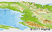 Physical Panoramic Map of Artibonite