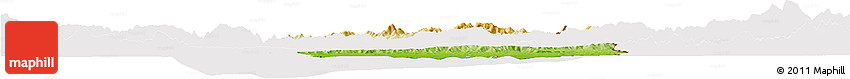 Physical Horizon Map of Nord-Est, cropped outside