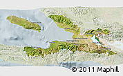 Satellite 3D Map of Ouest, lighten