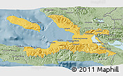 Savanna Style 3D Map of Ouest