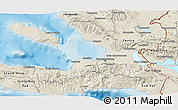 Shaded Relief 3D Map of Ouest