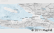 Silver Style 3D Map of Ouest