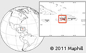 Blank Location Map of Ouest