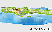 Physical Panoramic Map of Sud