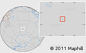 Savanna Style Location Map of Heard Island and McDonald Islands, lighten, desaturated