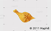 Political Shades Map of Heard Island and McDonald Islands, cropped outside