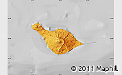Political Shades Map of Heard Island and McDonald Islands, desaturated