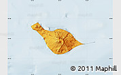 Political Shades Map of Heard Island and McDonald Islands, lighten