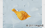 Political Shades Map of Heard Island and McDonald Islands, semi-desaturated