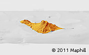 Political Panoramic Map of Heard Island and McDonald Islands, lighten, desaturated