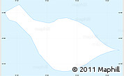 Gray Simple Map of Heard Island and McDonald Islands, single color outside