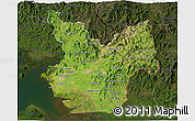Satellite 3D Map of Choluteca, darken