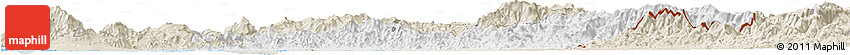 Classic Style Horizon Map of Choluteca