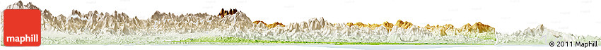 Physical Horizon Map of Iriona, lighten