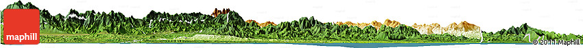Physical Horizon Map of Iriona, satellite outside