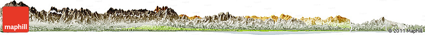 Physical Horizon Map of Iriona, semi-desaturated