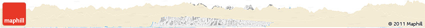 Classic Style Horizon Map of Tocoa, single color outside