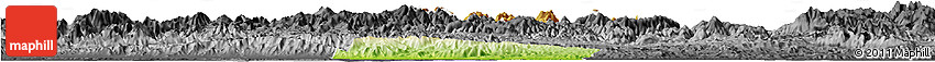 Physical Horizon Map of Tocoa, darken, desaturated