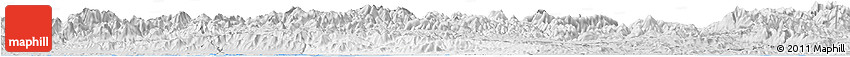 Silver Style Horizon Map of Tocoa