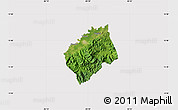 Satellite Map of Tocoa, cropped outside
