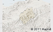 Shaded Relief Map of Tocoa, lighten