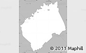 Gray Simple Map of Tocoa
