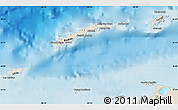 Shaded Relief Map of Islas de Bahia