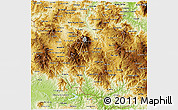 Physical 3D Map of Lempira