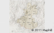 Shaded Relief 3D Map of Lempira, lighten