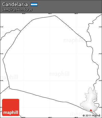 Blank Simple Map of Candelaria