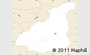 Classic Style Simple Map of Gracias