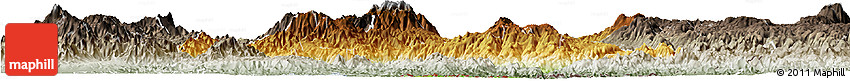 Physical Horizon Map of Lempira, semi-desaturated Physical Horizon Map of Lempira, semi-desaturated