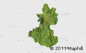 Satellite Map of Lempira, single color outside