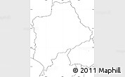 Blank Simple Map of Piraera, no labels