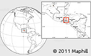 Blank Location Map of Tomala