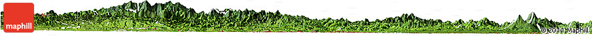 Satellite Horizon Map of Catacamas