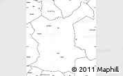 Blank Simple Map of Gualaco