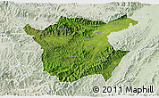 Satellite 3D Map of Juticalpa, lighten