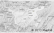Silver Style 3D Map of Juticalpa
