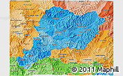 Political Shades 3D Map of Paraiso